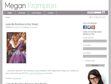 Tablet Screenshot of meganframpton.com